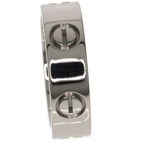 CARTIER 18k White Love Ring #50 - Picture 7 of 10